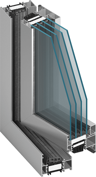 Aluprof MB-86 window profile