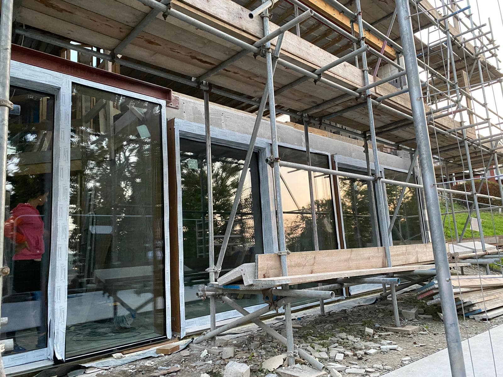 Okna drewniano aluminiowe Alutrend Integral realizacja
