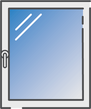 PVC window icon