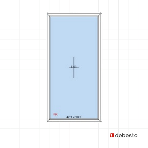 uPVC windows price for fixed windows