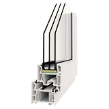 Okno PCV Veka Softline 76