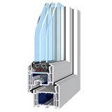 Okna PCV Salamander bluEvolution 73