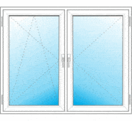 uPVC Window System Price List two leafs