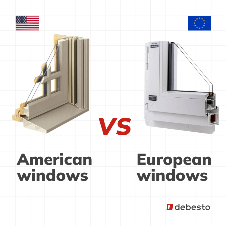 american windows vs european windows