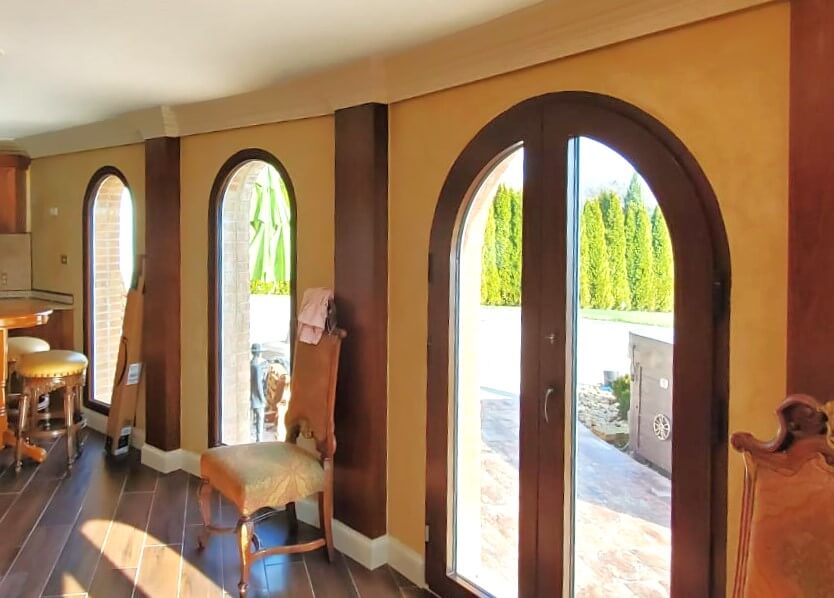 Alutrend Integral aluminum clad wood window realization