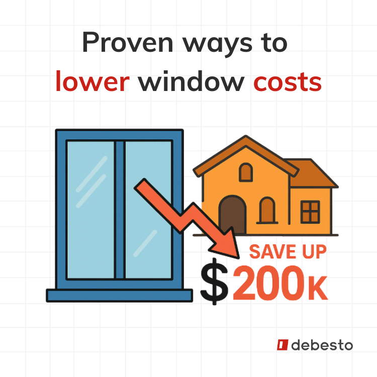 ways to lower window costs