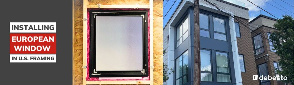 European window installation step by step guide flangless install